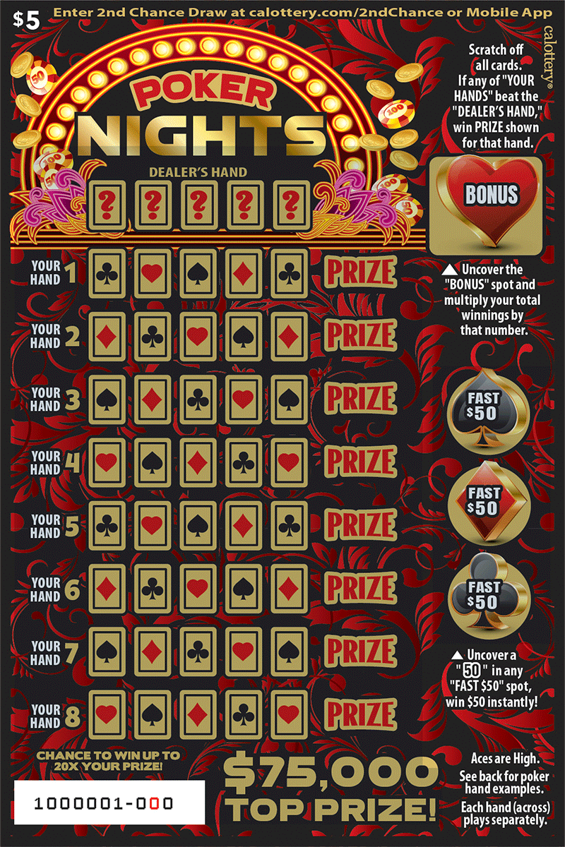 Poker Nights ticket