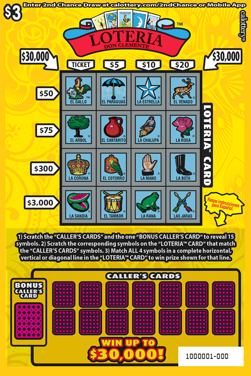 LOTERIA&trade; ticket