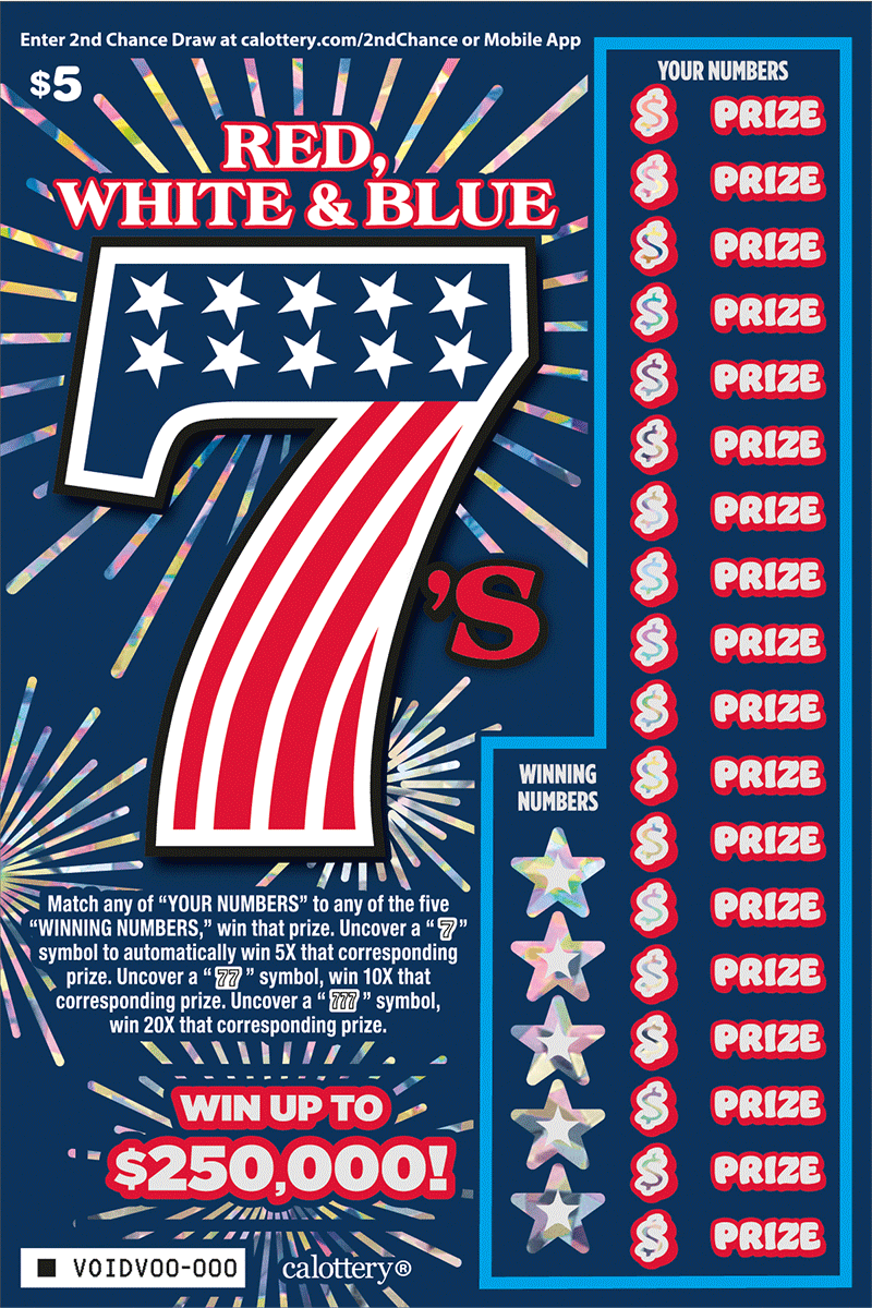 Red, White &amp; Blue 7's ticket