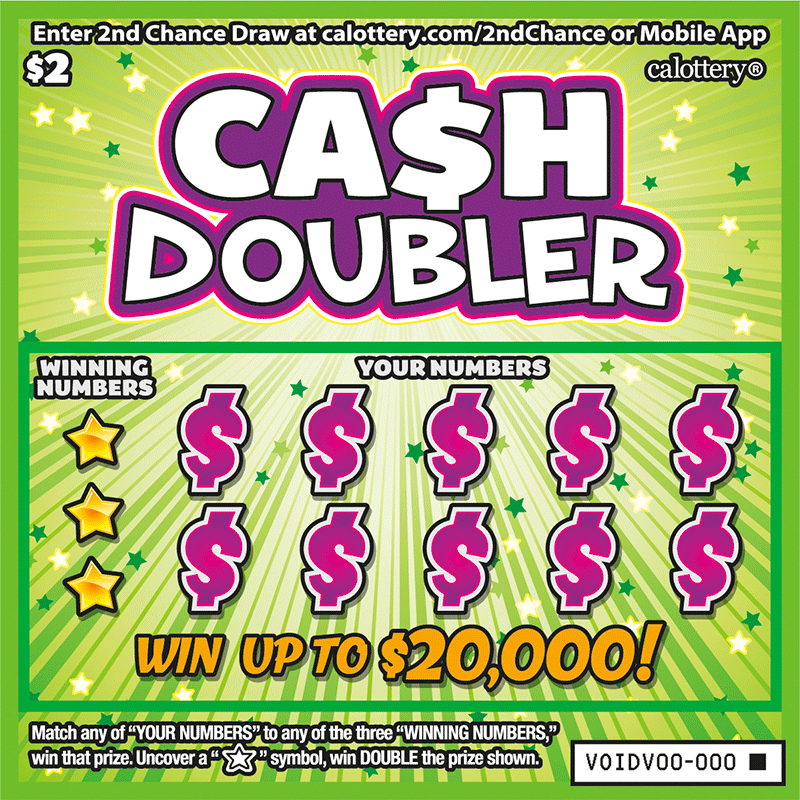 Ca$h Doubler ticket
