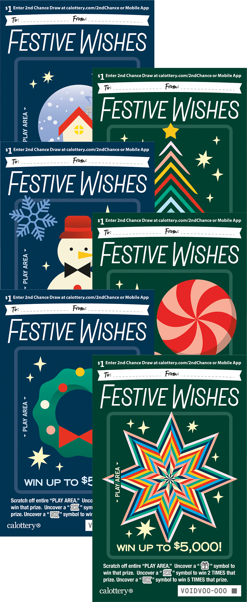 Festive Wishes ticket