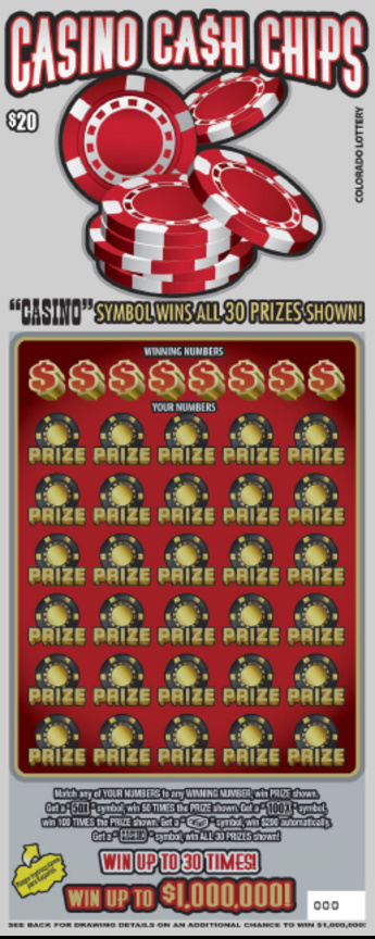 Casino Ca$h Chips ticket