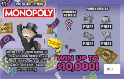MONOPOLY™ ticket