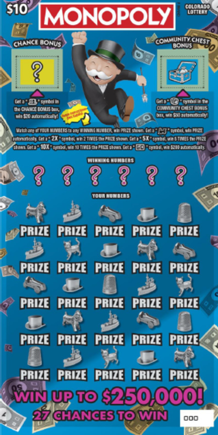MONOPOLY™ ticket