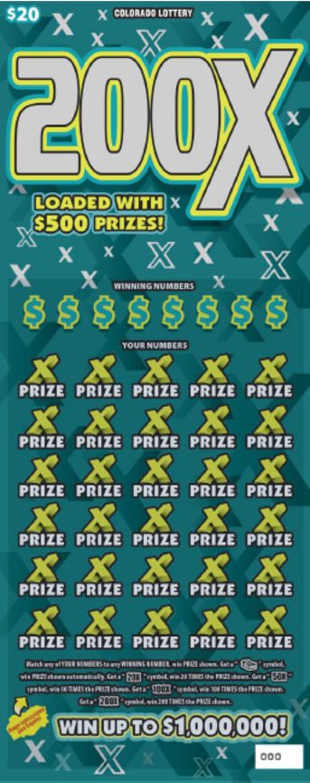 200X ticket