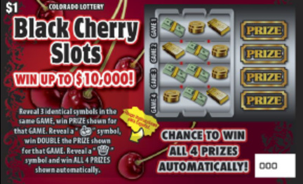 Black Cherry Slots ticket