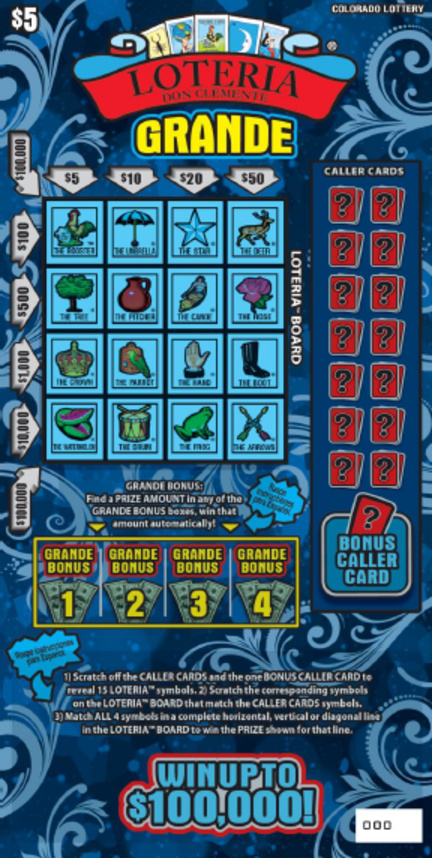 LOTERIA™ Grande ticket