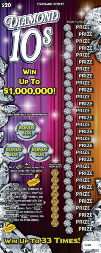 DIAMOND 10s ticket