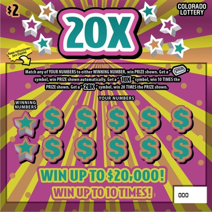 20X ticket