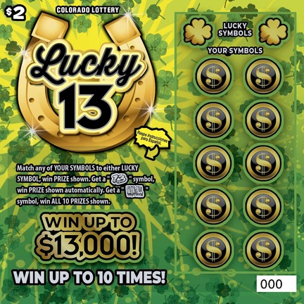 LUCKY 13 ticket