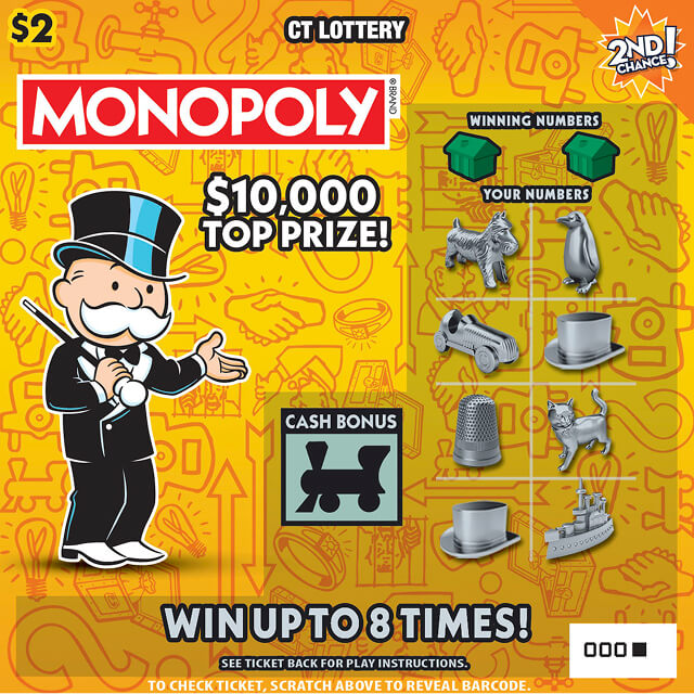 $2 MONOPOLY ticket