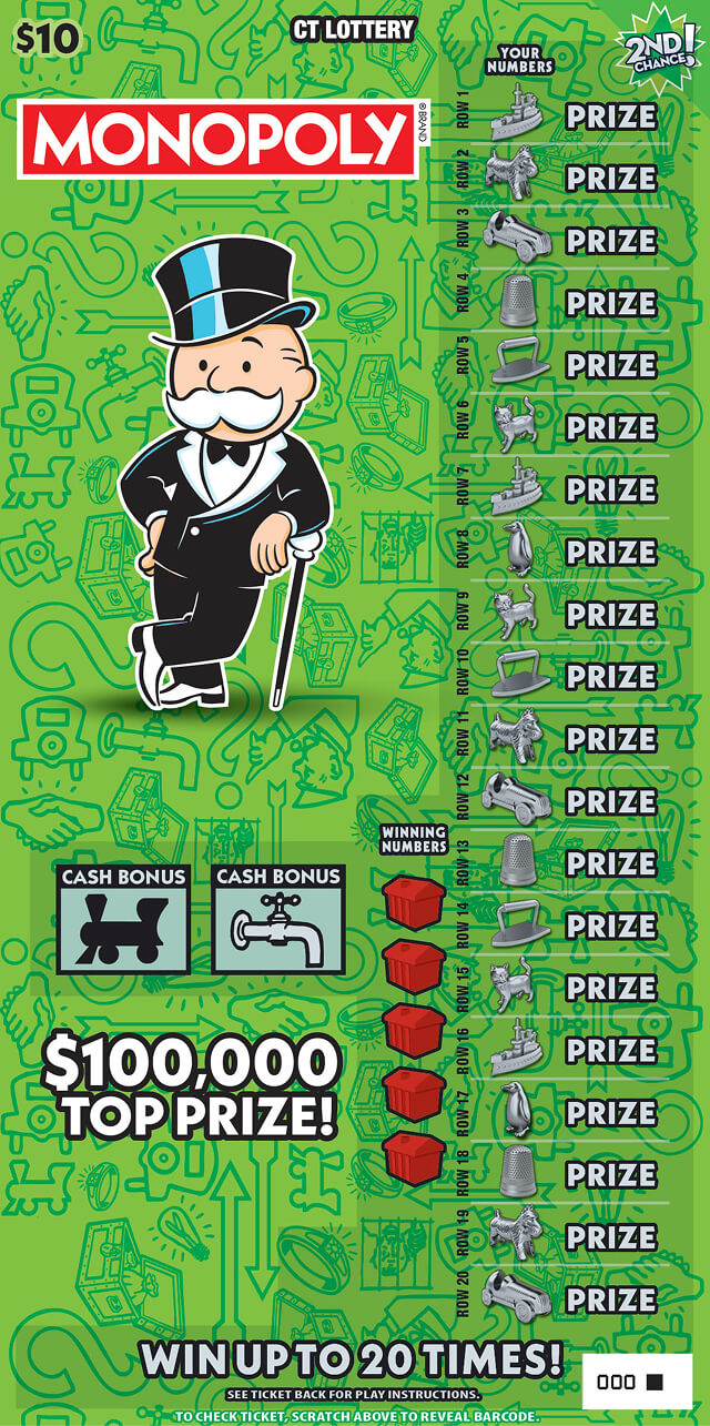 $10 MONOPOLY ticket