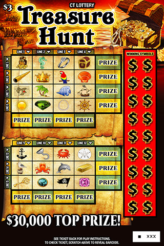 TREASURE HUNT ticket