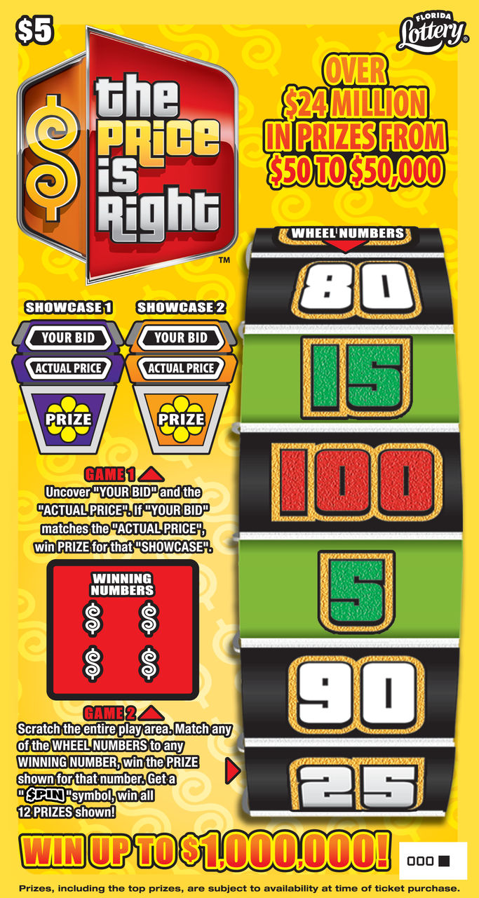 THE PRICE IS RIGHT ticket