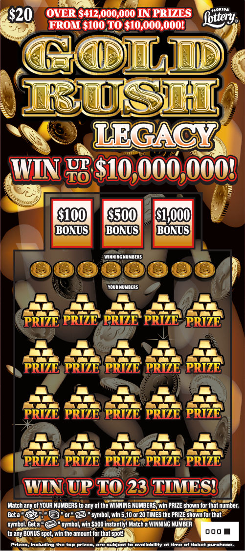 GOLD RUSH LEGACY ticket