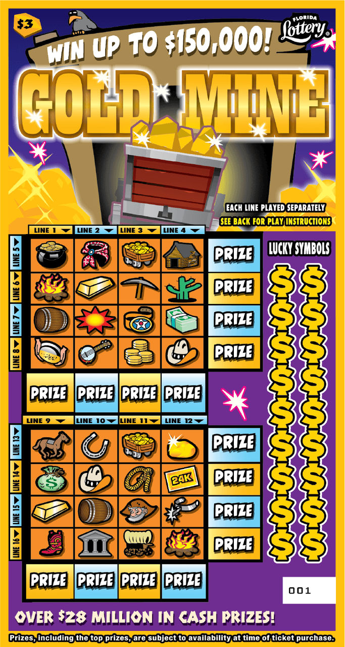 GOLD MINE ticket