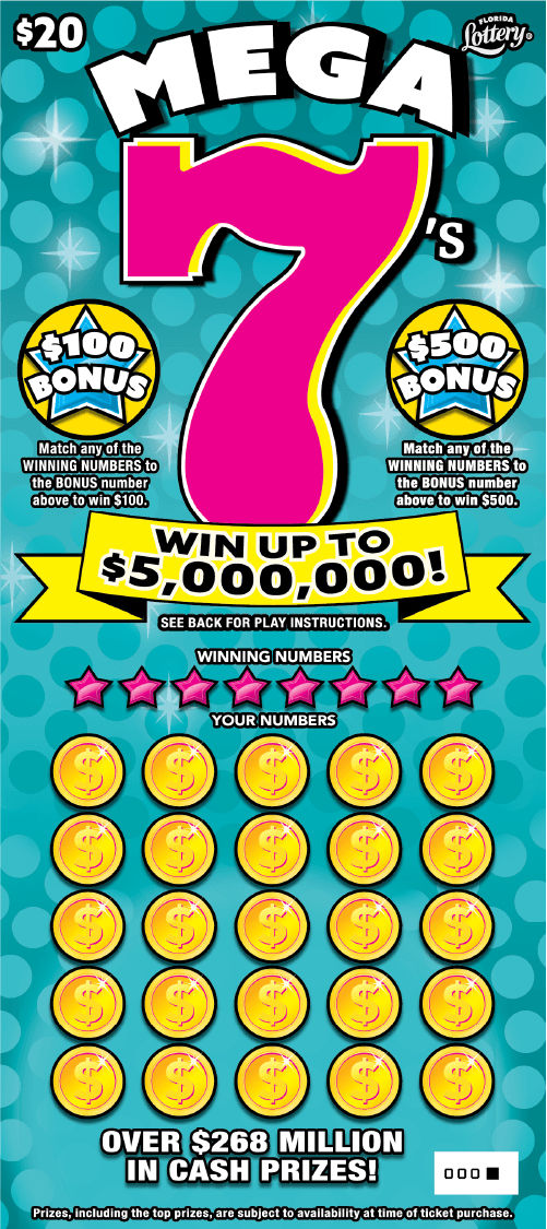 MEGA 7’s ticket