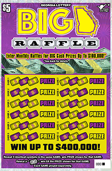 $5 Big Georgia Raffle ticket