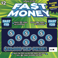 FA$T MONEY ticket