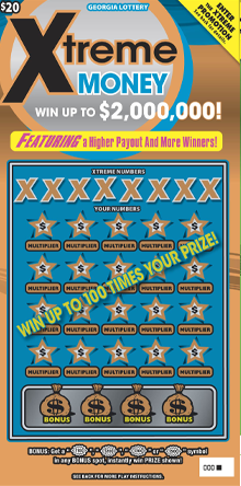 Xtreme MONEY ticket