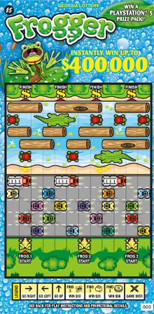 Frogger ticket