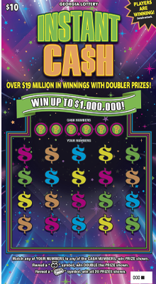 Instant Cash ticket