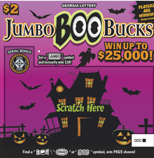 Jumbo Boo Bucks ticket