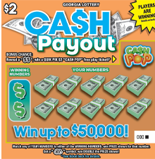 Cash Payout ticket