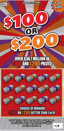 $100 or $200 ticket
