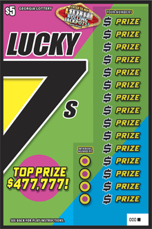 Lucky 7s ticket