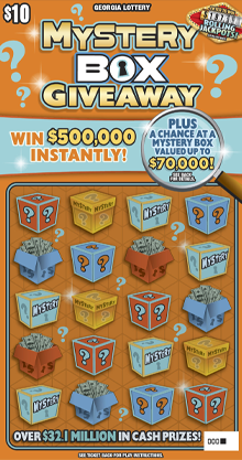Mystery Box Giveaway ticket