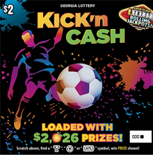 Kick 'n Cash ticket