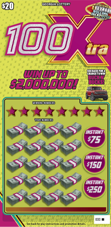 100Xtra ticket