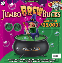 Jumbo Brew Bucks ticket
