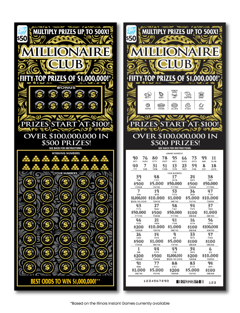 Millionaire Club ticket