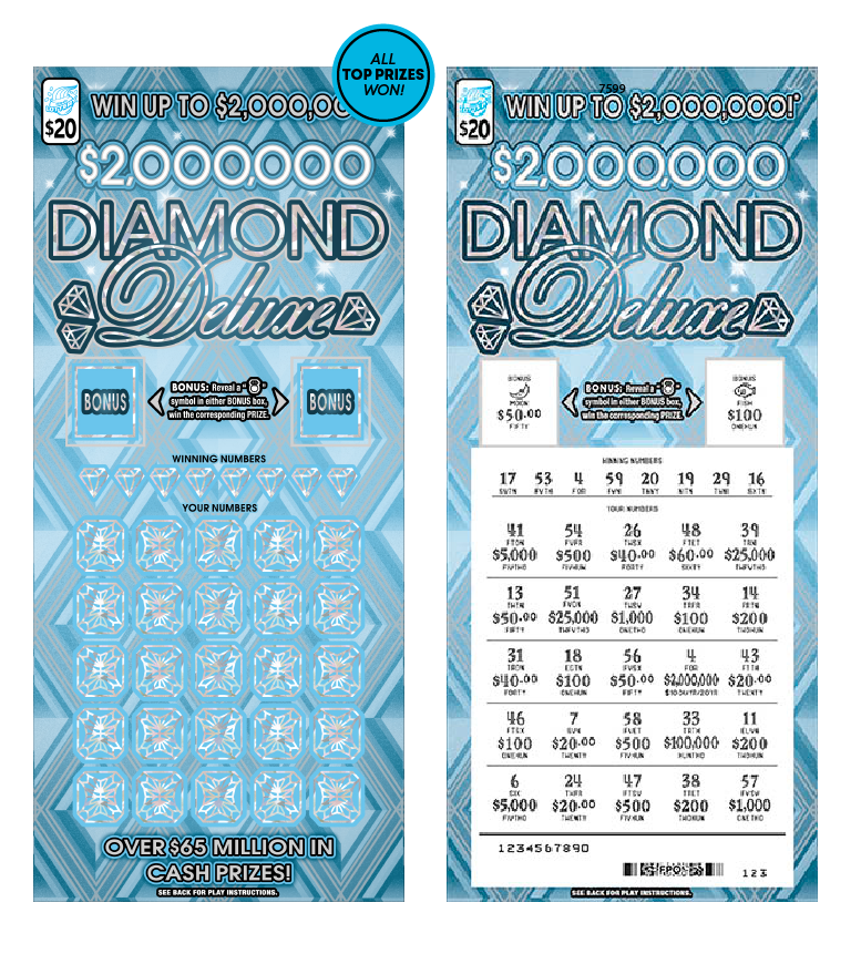 $2,000,000 Diamond Deluxe ticket