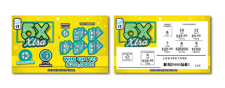 5X Xtra ticket