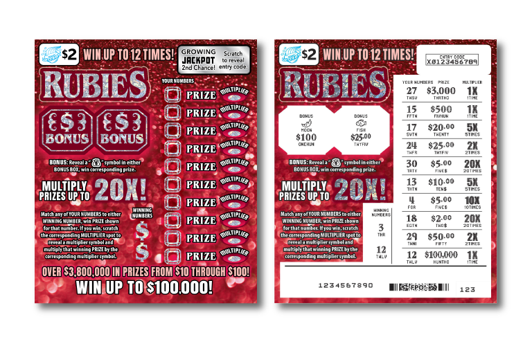 Rubies ticket