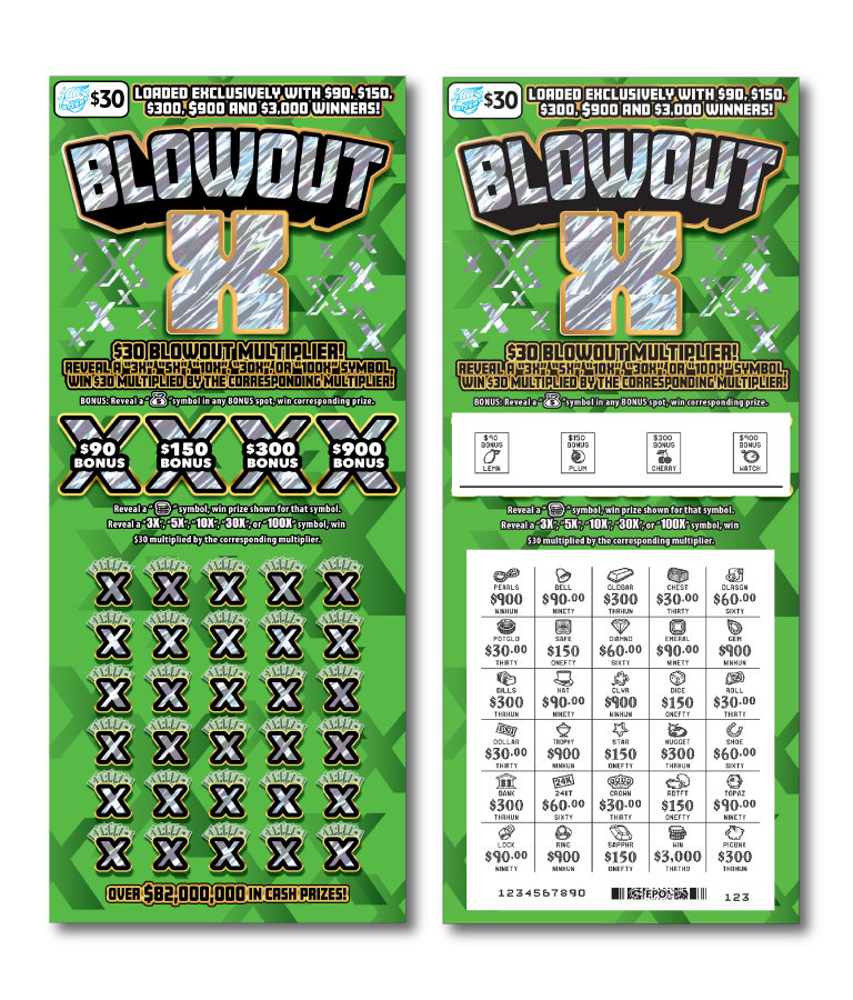 Blowout X ticket