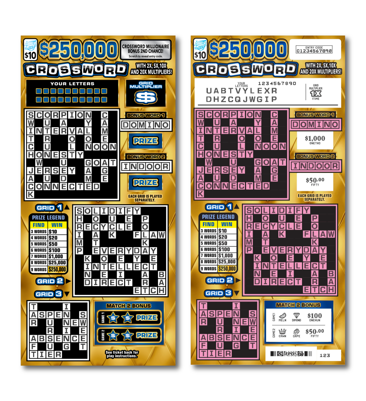 $250,000 Crossword 2026 ticket