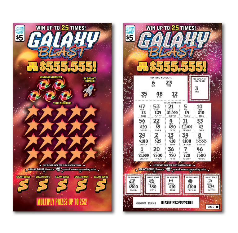 Galaxy Blast ticket
