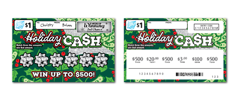 Holiday Ca$h ticket
