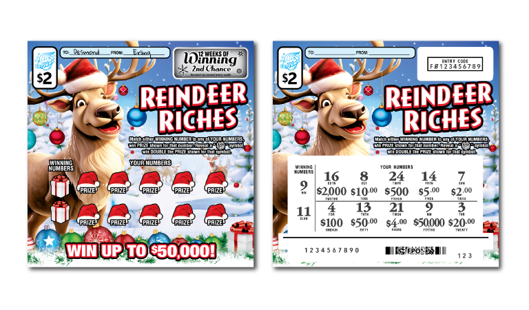 Reindeer Riches ticket