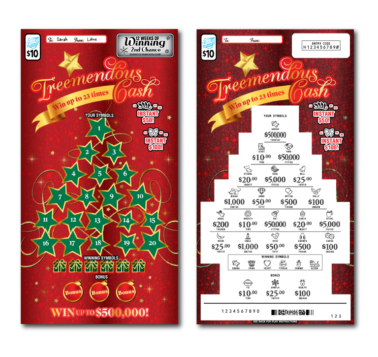 Treemendous Cash ticket