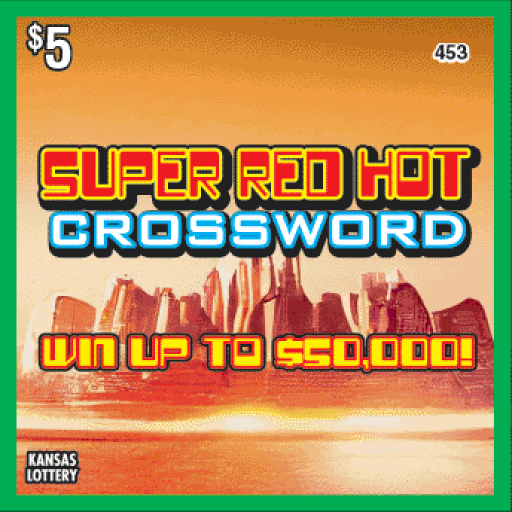 Super Red Hot Crossword ticket