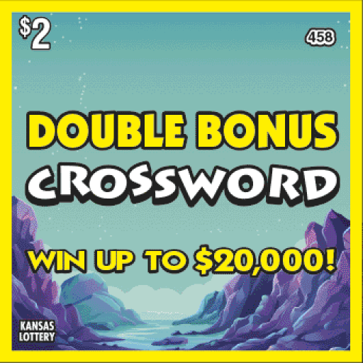 Double Bonus Crossword ticket