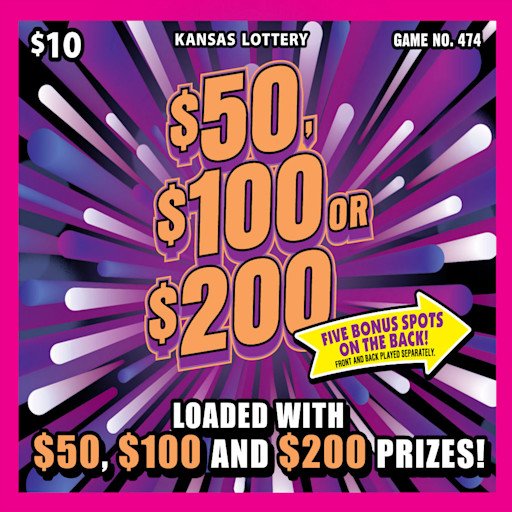 $50, $100 Or $200 ticket