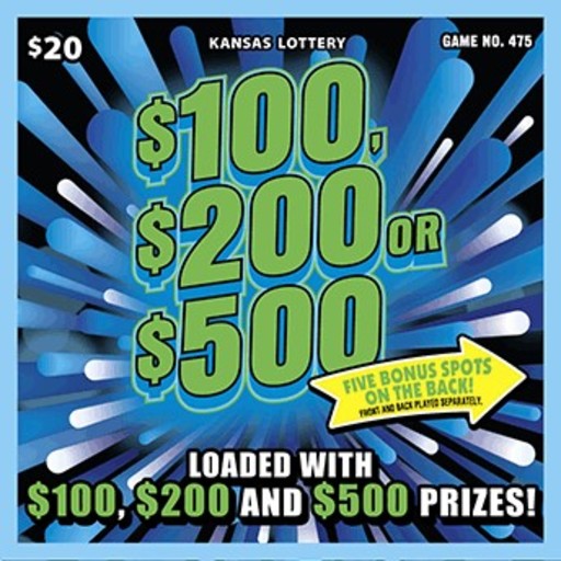 $100, $200 Or $500 ticket