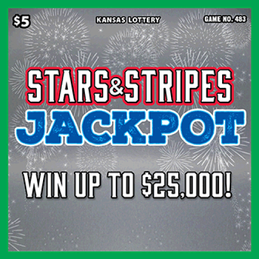 Stars & Stripes Jackpot ticket
