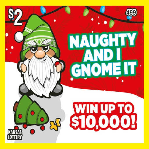 Naughty and I Gnome It ticket